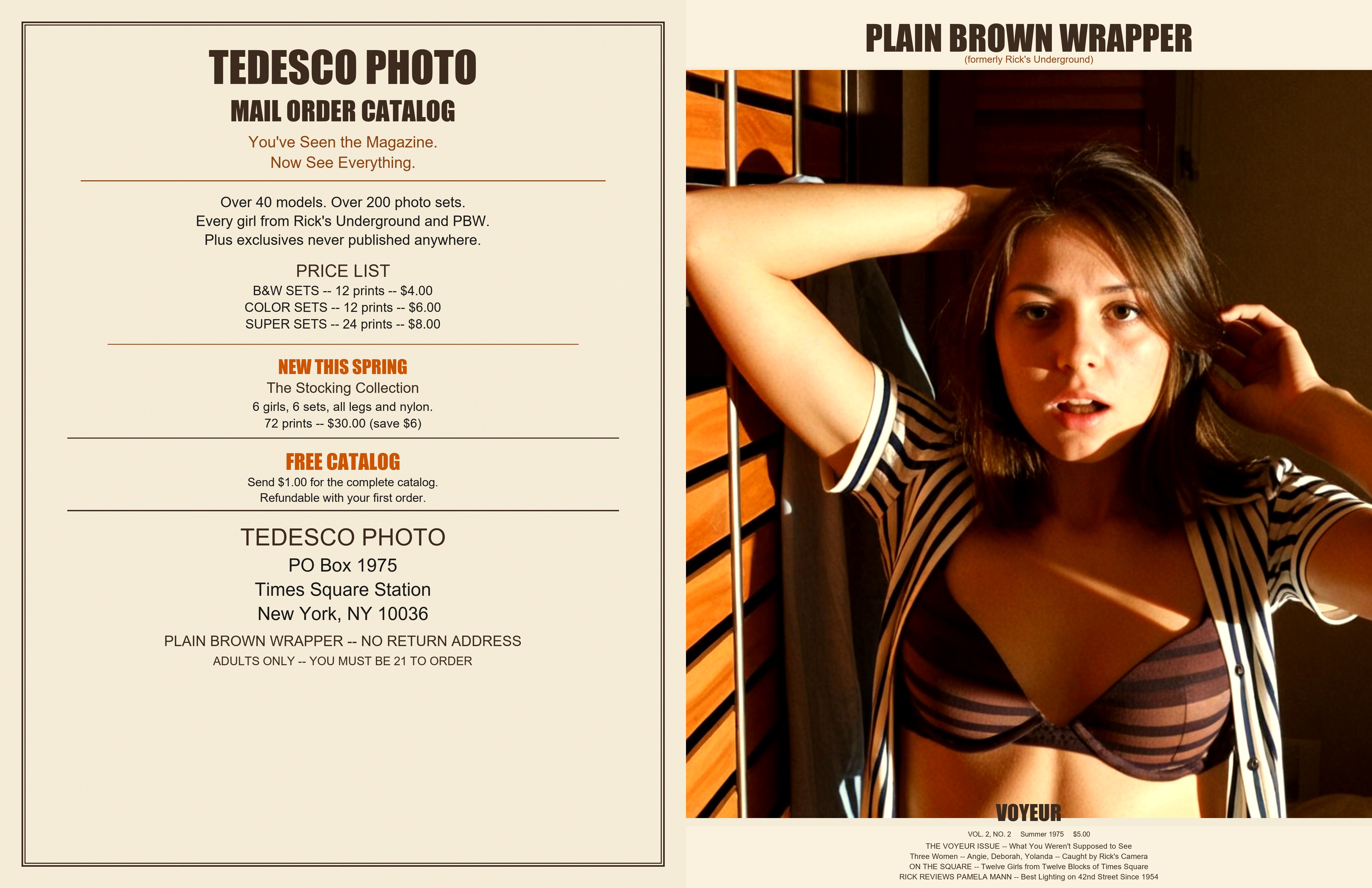 Plain Brown Wrapper Vol. 2, No. 2